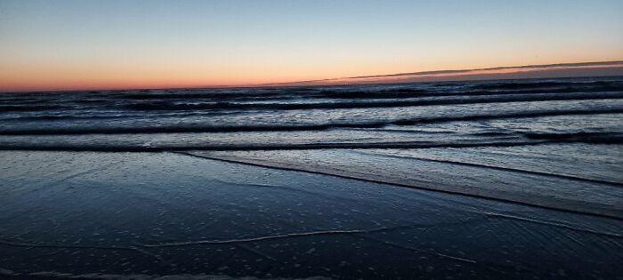 Sunset At Julianadorp, The Netherlands
