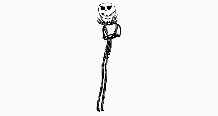 Jack Skellington From The Nightmare Before Christmas