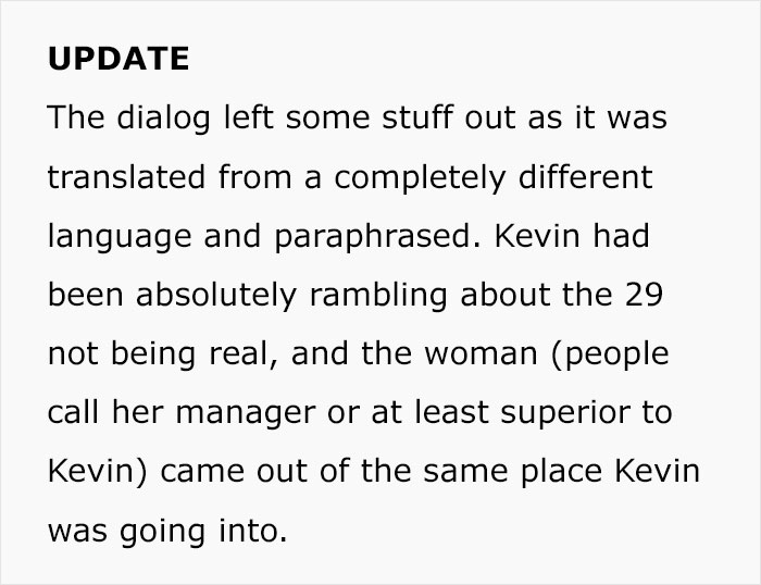 Person Is Debating Whether To Feel Guilty For Getting A Cashier In Trouble, Asks The Internet If They Were At Fault