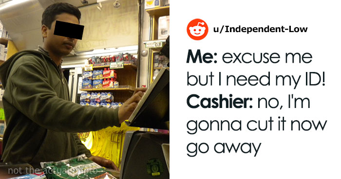 Person Is Debating Whether To Feel Guilty For Getting A Cashier In Trouble, Asks The Internet If They Were At Fault