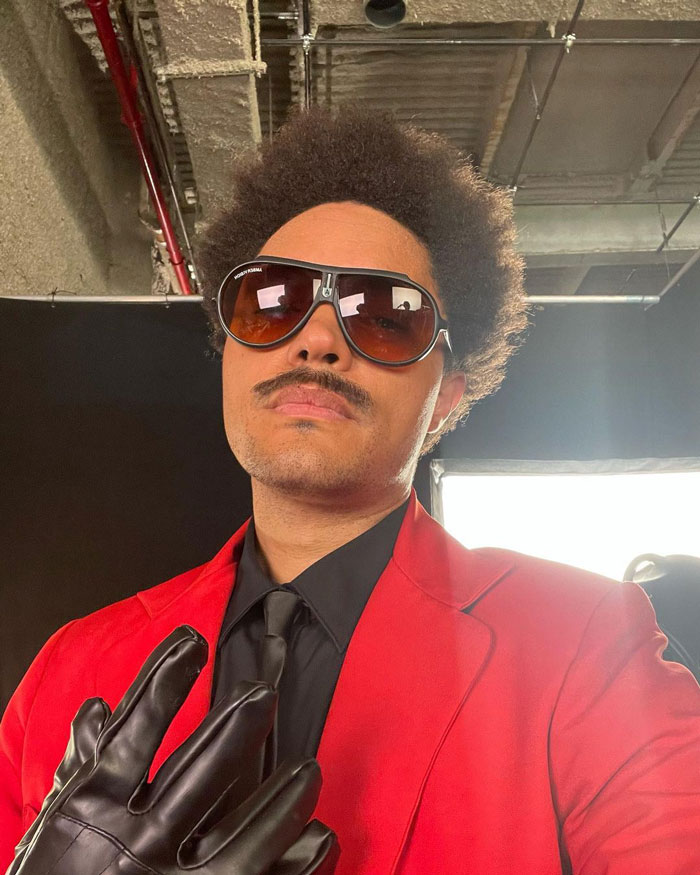 Trevor Noah As The Weeknd