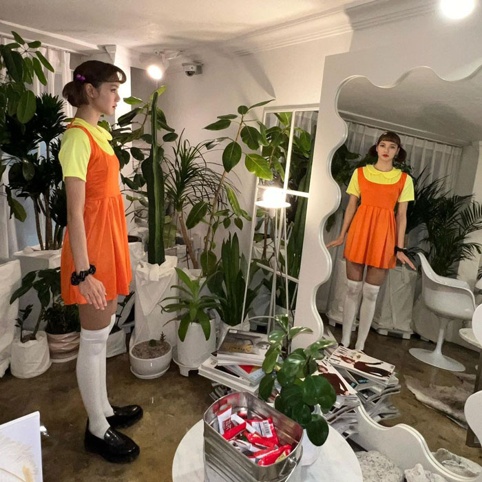 Lisa From Blackpink As The Doll From Squid Game