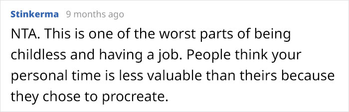 Childless Woman Refuses To Give 6 Of Her Paid Vacation Days To A Coworker With Three Kids, Office Drama Ensues