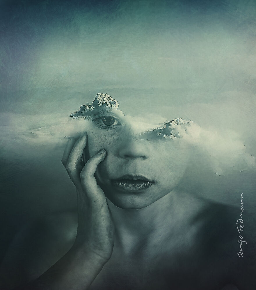 Mixing Nature And Faces