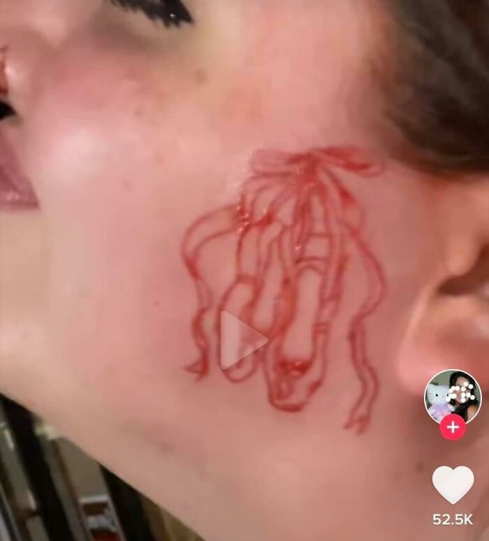 From Tik Tok, They’re Supposed To Be Ballet Shoes