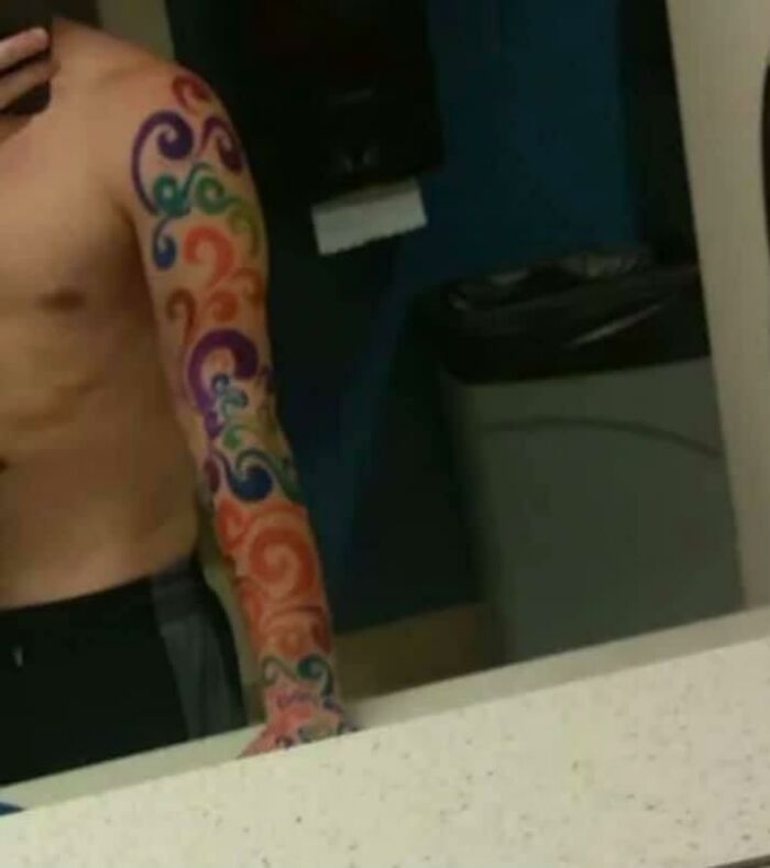 My Friend Saw This On Tinder And Sent This To Me Thought I’d Share It Here And Hear Y’all’s Thoughts … Colors Look Beautiful But Oof. Hope He Loves It