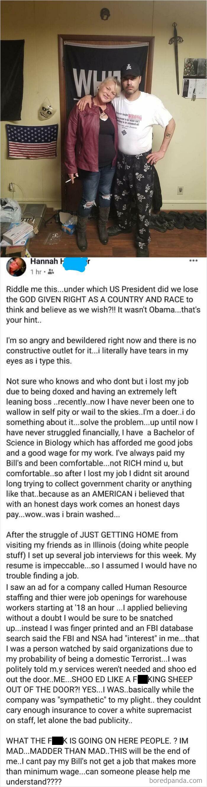 This White Supremacist Group Patriot Front Delivered White Supremacist Flyers All Over A College Campus, And Then She Lost Her Job