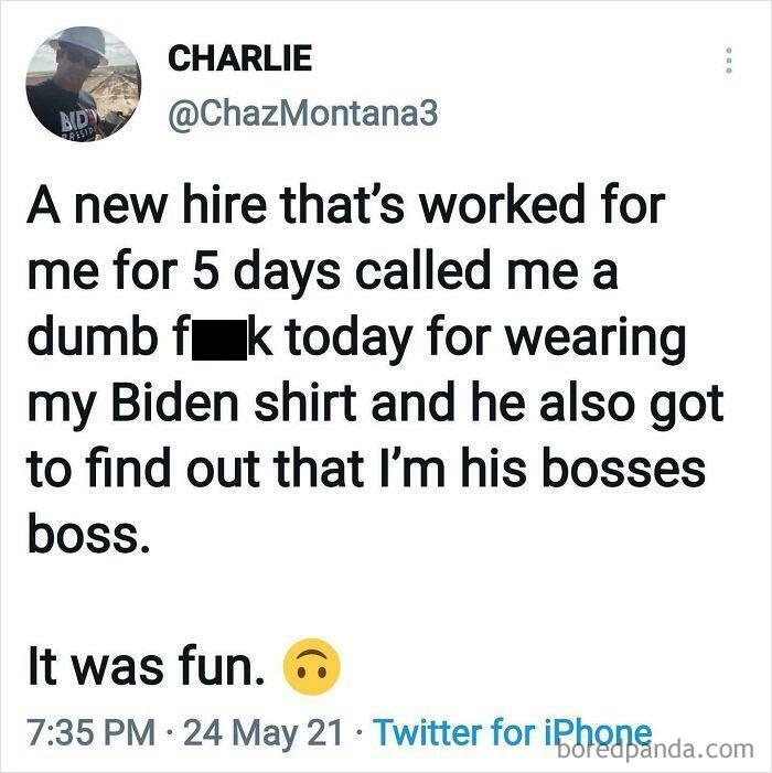 He Really Owned The Libs This Time