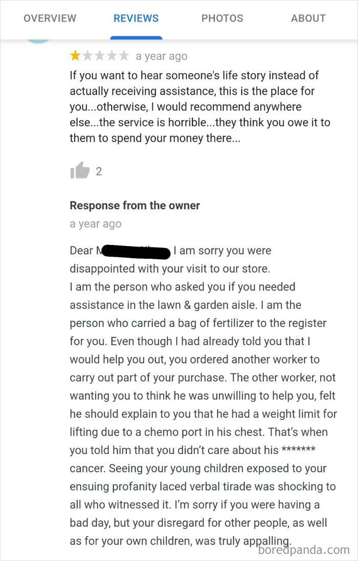 Karen Doesn't Care About Your Cancer