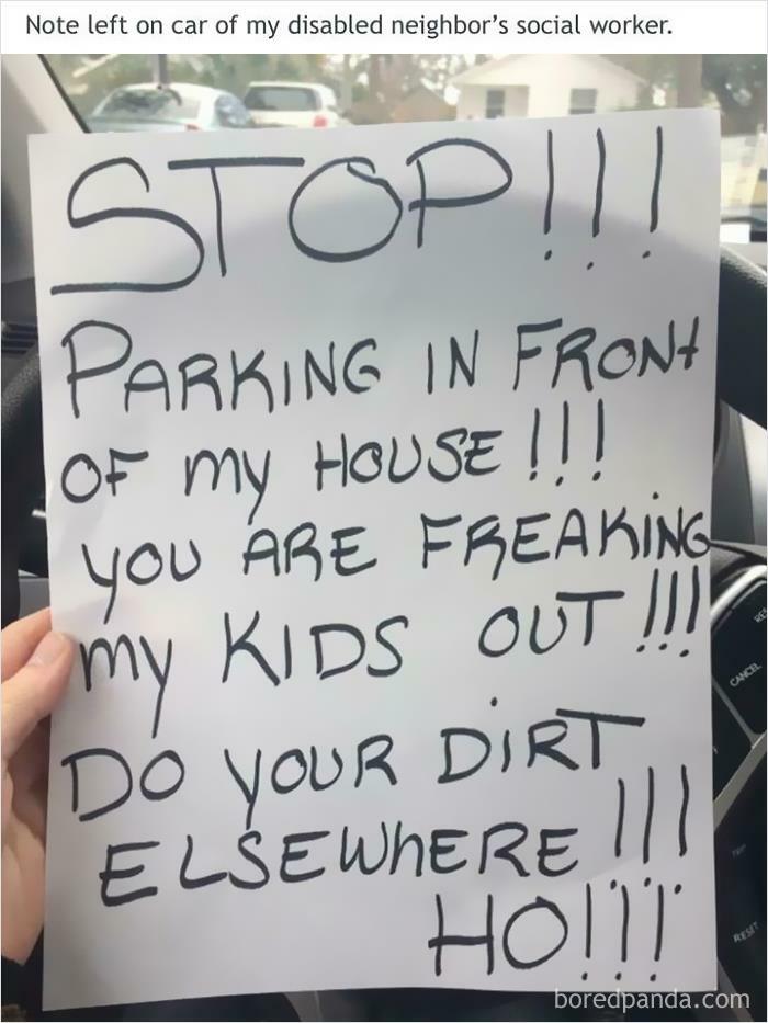 Because Who Cares If They Are Disabled?