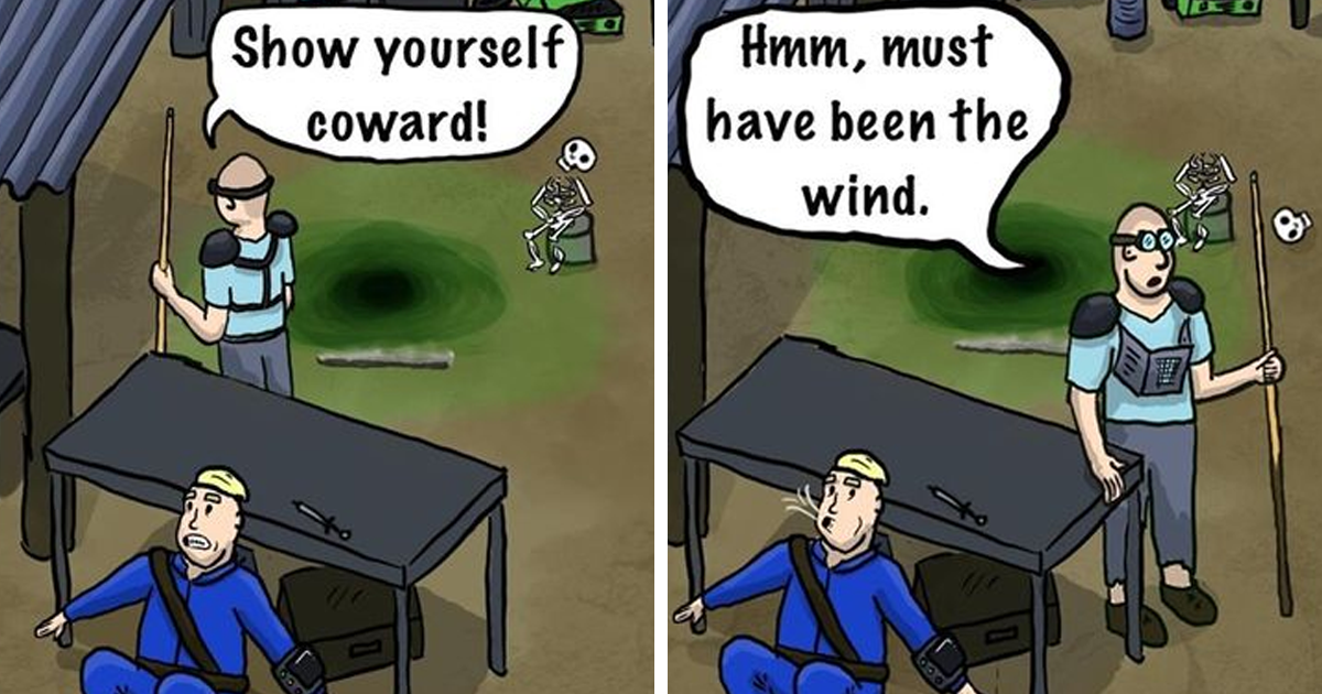 Artist’s 17 Funny And Dark Comics With Unexpected Twists