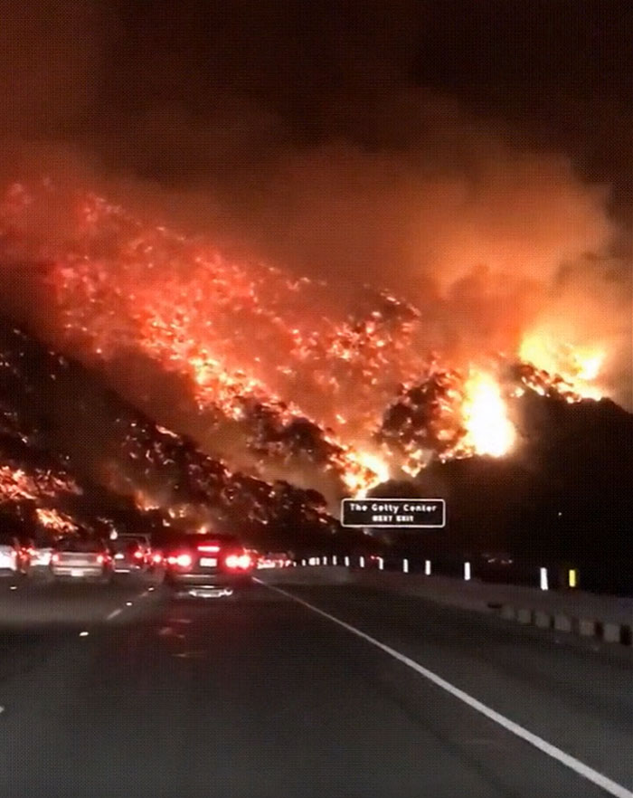 The Morning Commute In L.A. Earlier Today