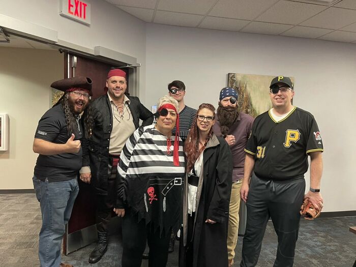 My Team Said We Were Dressing As Pirates…