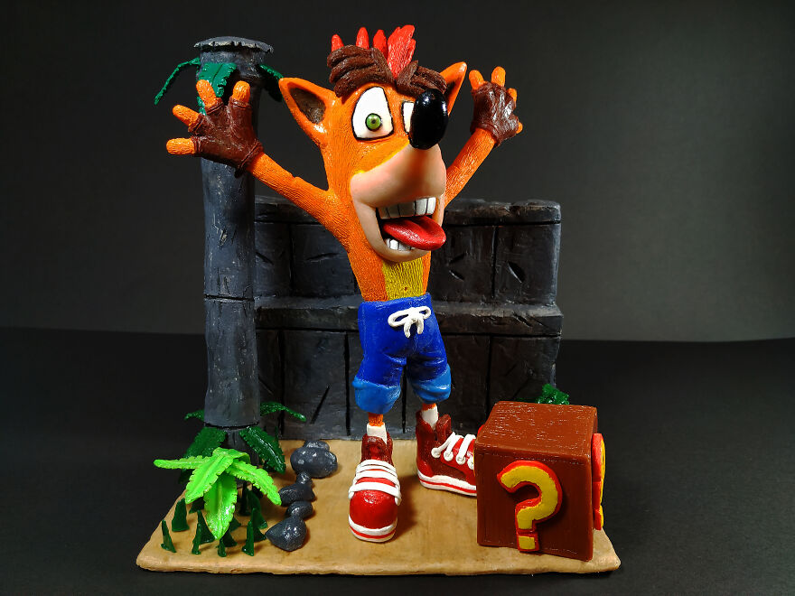 I've Made Crash Bandicoot From Scratch With 3D Pen I've Made Crash Bandicoot From Scratch With 3D Pen
