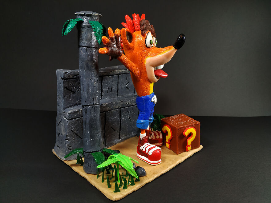 I've Made Crash Bandicoot From Scratch With 3D Pen I've Made Crash Bandicoot From Scratch With 3D Pen