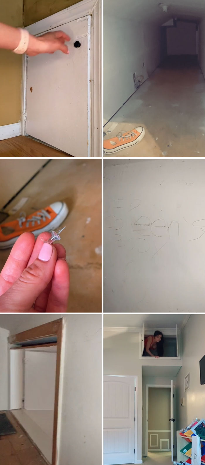 Woman Finds Creepy Crawl Places In Brand-New Home