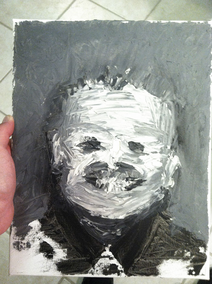 I Found This Painting Tucked Away Behind The Washer/Dryer In The Laundry Room Of My New House