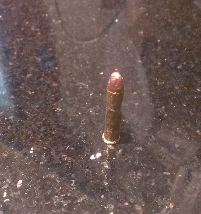 Just Bought A House And Was Re-Checking Appliances. The Food Disposer Was Making Grinding Noises So I Looked Inside And Found This