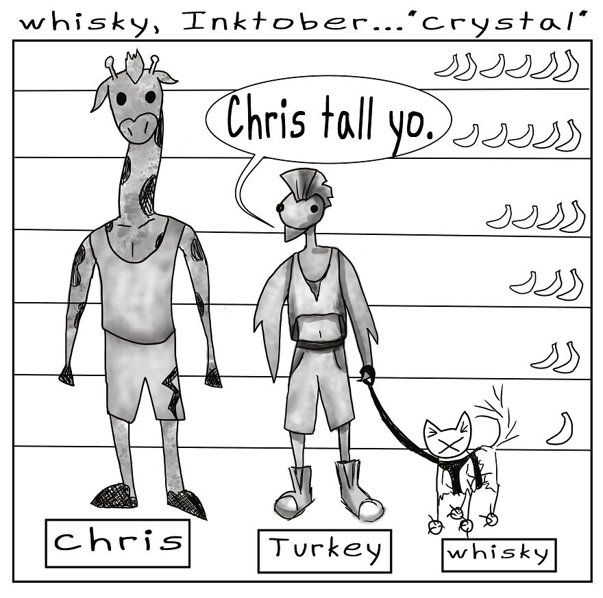 A Drawing Challenge Became A Portrait Of My Mental State.