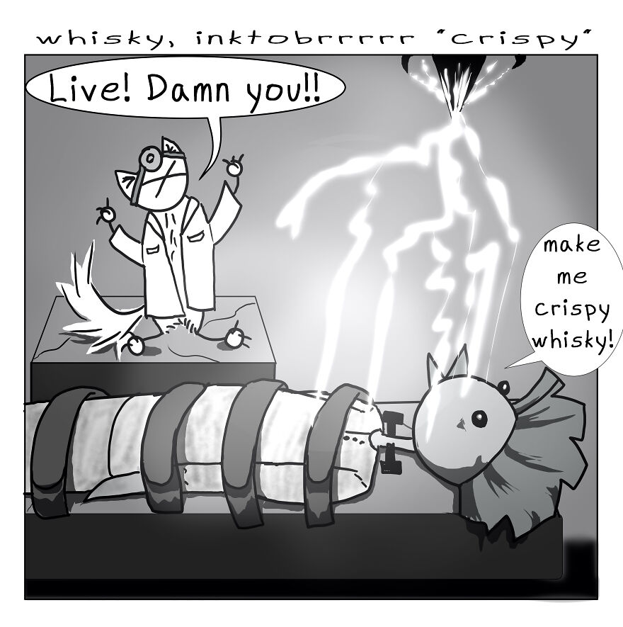 A Drawing Challenge Became A Portrait Of My Mental State.