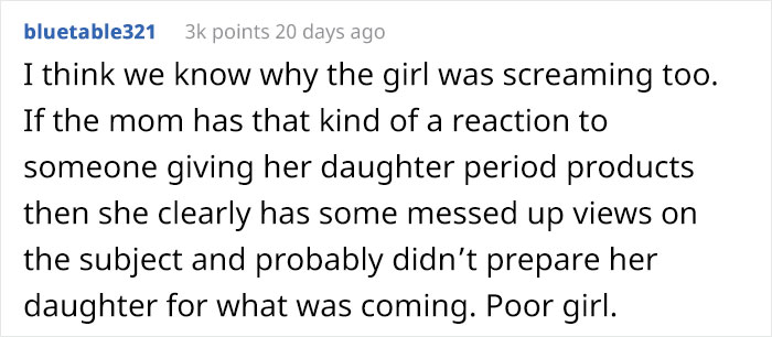Dad Let His Daughter's Friend Use Sanitary Pads In His House, Gets Called A Creep