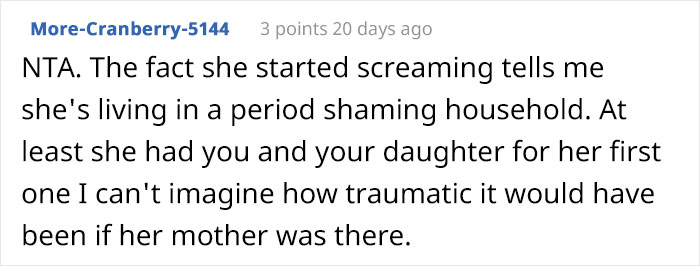 Dad Let His Daughter's Friend Use Sanitary Pads In His House, Gets Called A Creep