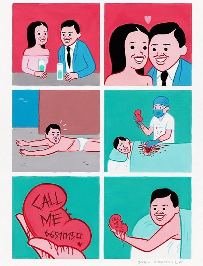 Meet The Black And Acid Humor Of Spanish Cartoonist Joan Cornellà