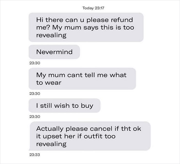 Depop-Drama-Funny-Messages