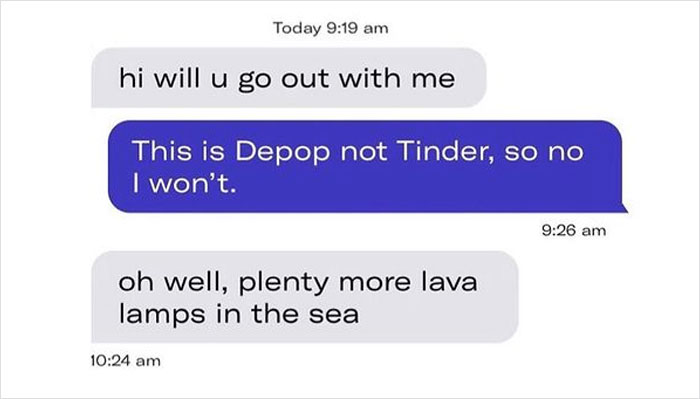 Depop-Drama-Funny-Messages