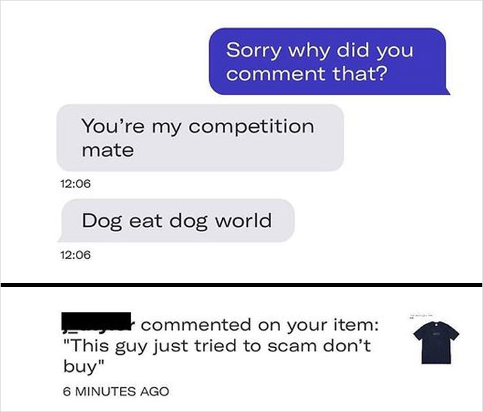 Depop-Drama-Funny-Messages