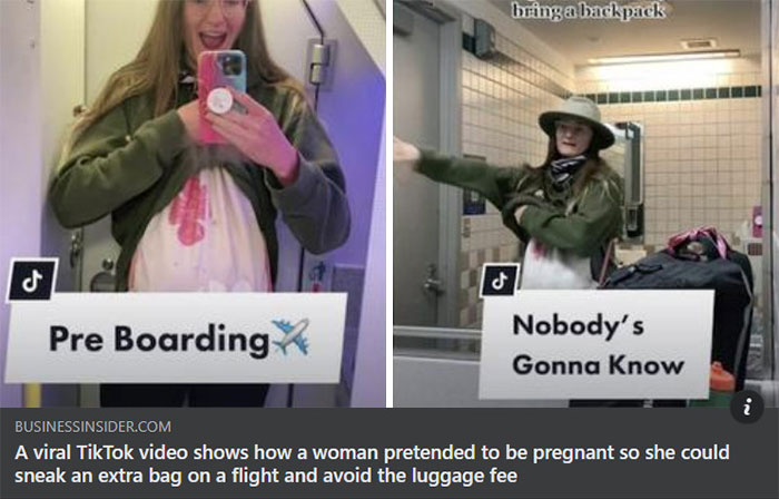 Doing Something Illegal Then Showing It Off As A "Life Hack"