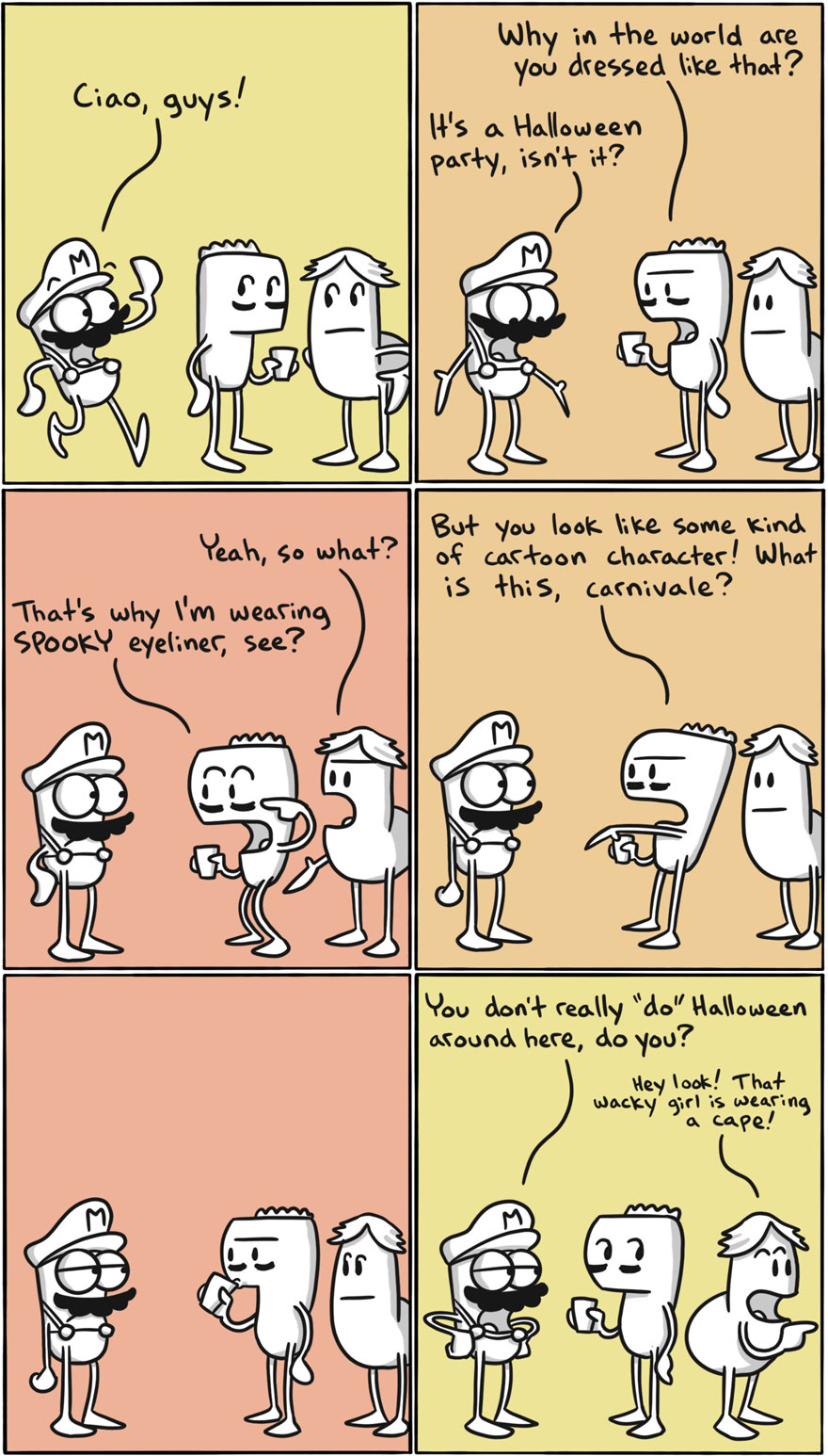 Artist Hilariously Illustrates The Differences Between Different Countries And Languages (New Pics)