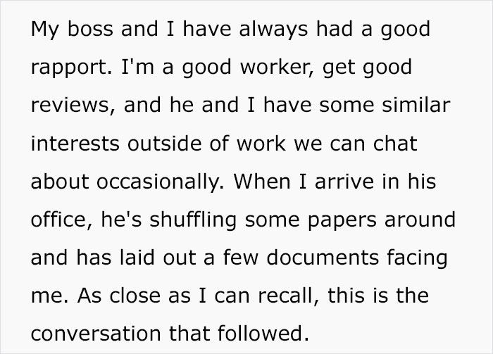 Employee Arrives At Work Late, Their Boss Uses This As An Excuse To Fire Them Only To Pull A Switcheroo