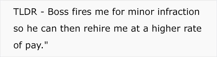 Employee Arrives At Work Late, Their Boss Uses This As An Excuse To Fire Them Only To Pull A Switcheroo