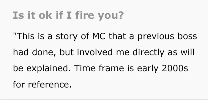 Employee Arrives At Work Late, Their Boss Uses This As An Excuse To Fire Them Only To Pull A Switcheroo