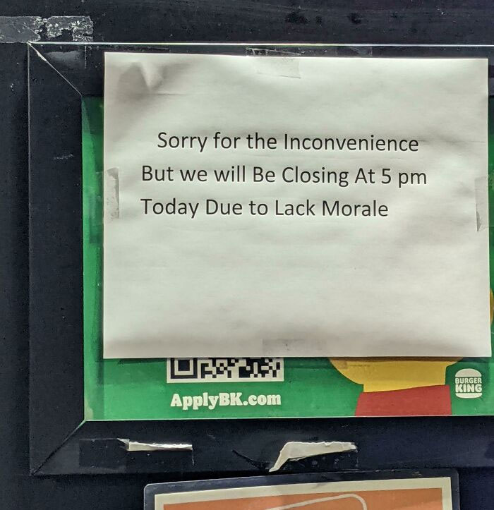 My Local Burger King The Other Night