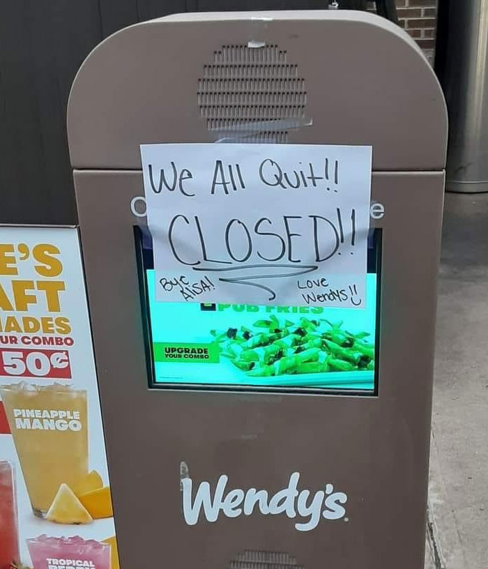 What's Going On With Fast Food Employees Quitting?