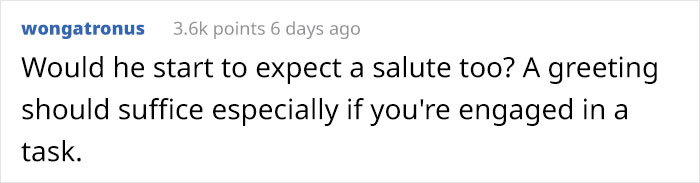 Delusional Boss Instructs His Female Employee To Stand Up Every Time He Enters The Room
