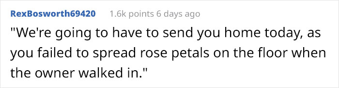 Delusional Boss Instructs His Female Employee To Stand Up Every Time He Enters The Room