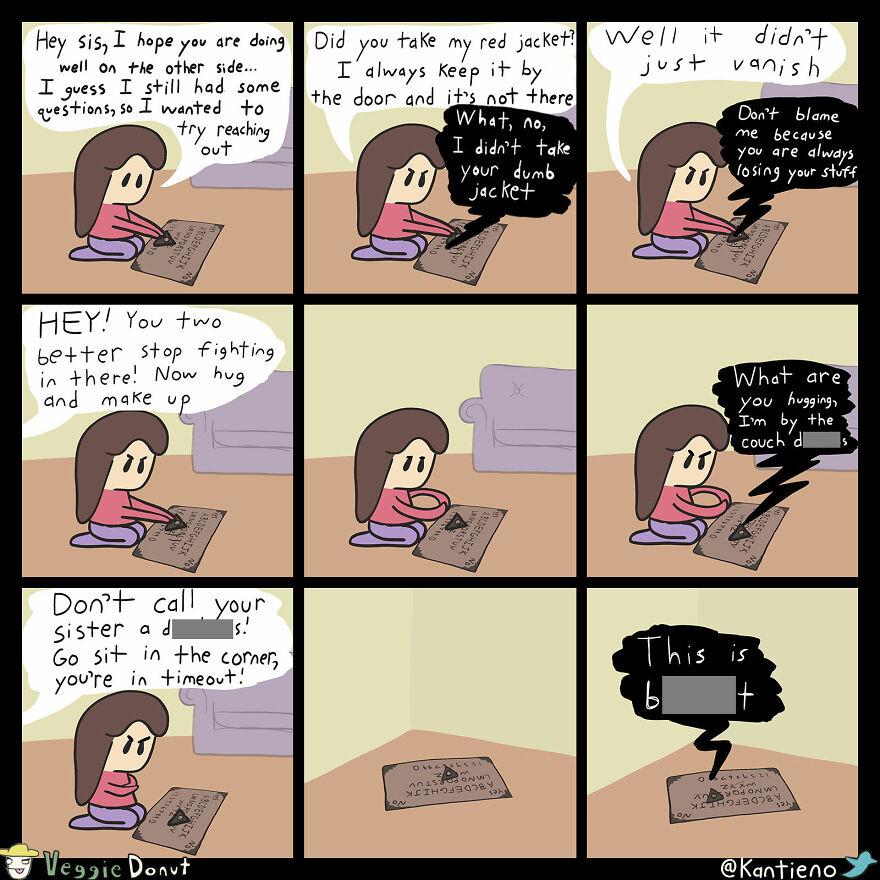 Based On The Prompt "Ouija Board"