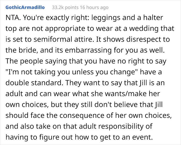 "I Told Her That Was Not An Appropriate Outfit": Dad Doesn't Take His Daughter To A Wedding Because Of Her Dress "I Told Her That Was Not An Appropriate Outfit": Dad Doesn't Take His Daughter To A Wedding Because Of Her Dress