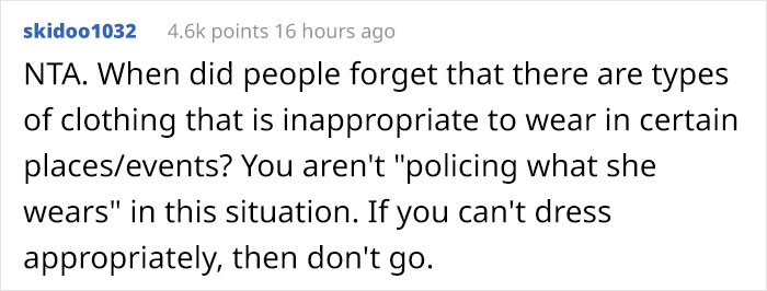 "I Told Her That Was Not An Appropriate Outfit": Dad Doesn't Take His Daughter To A Wedding Because Of Her Dress "I Told Her That Was Not An Appropriate Outfit": Dad Doesn't Take His Daughter To A Wedding Because Of Her Dress