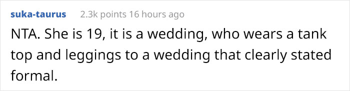 "I Told Her That Was Not An Appropriate Outfit": Dad Doesn't Take His Daughter To A Wedding Because Of Her Dress "I Told Her That Was Not An Appropriate Outfit": Dad Doesn't Take His Daughter To A Wedding Because Of Her Dress