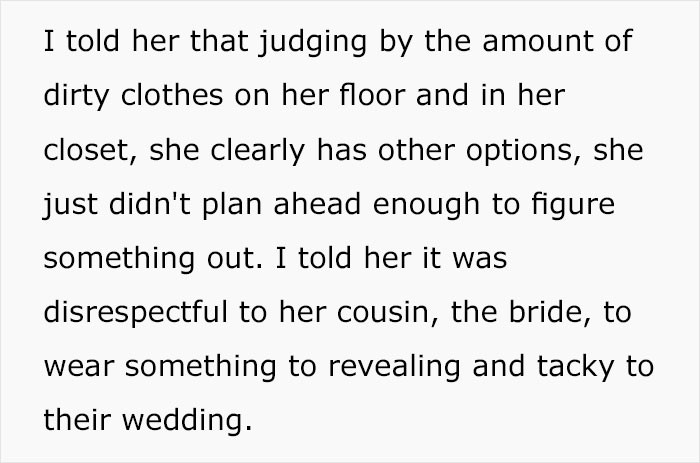 "I Told Her That Was Not An Appropriate Outfit": Dad Doesn't Take His Daughter To A Wedding Because Of Her Dress "I Told Her That Was Not An Appropriate Outfit": Dad Doesn't Take His Daughter To A Wedding Because Of Her Dress