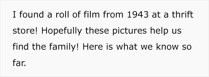 This Guy Found A Roll Of Film From WWII At A Thrift Shop And Shared These 18 Pics From it