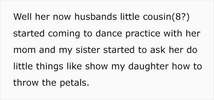 Mom Is Beyond Devastated After Her Sister Fired Her 4-Year-Old From Being A Flower Girl At Her Wedding, Later Learns It Was Because Of Racism Mom Is Beyond Devastated After Her Sister Fired Her 4-Year-Old From Being A Flower Girl At Her Wedding, Later Learns It Was Because Of Racism