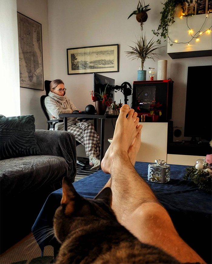 My Days Of PC Gaming Are Over Since I Showed My So The World Of Tanks Holiday Ops 2021. I Am The Cat Lady Now