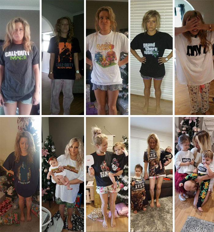 When We First Met She Was Over Me Playing Mw3 So Much So I Bought Her A T Shirt For X-Mas