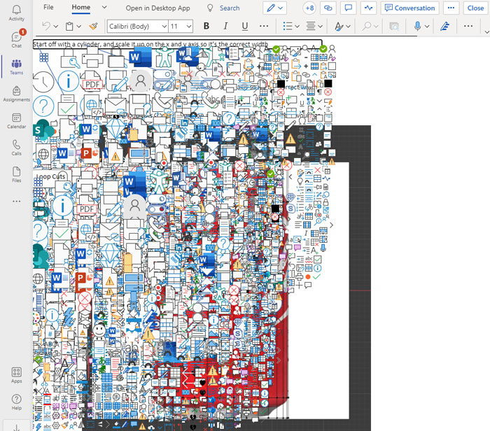 I Tried Opening A Document From Microsoft Teams