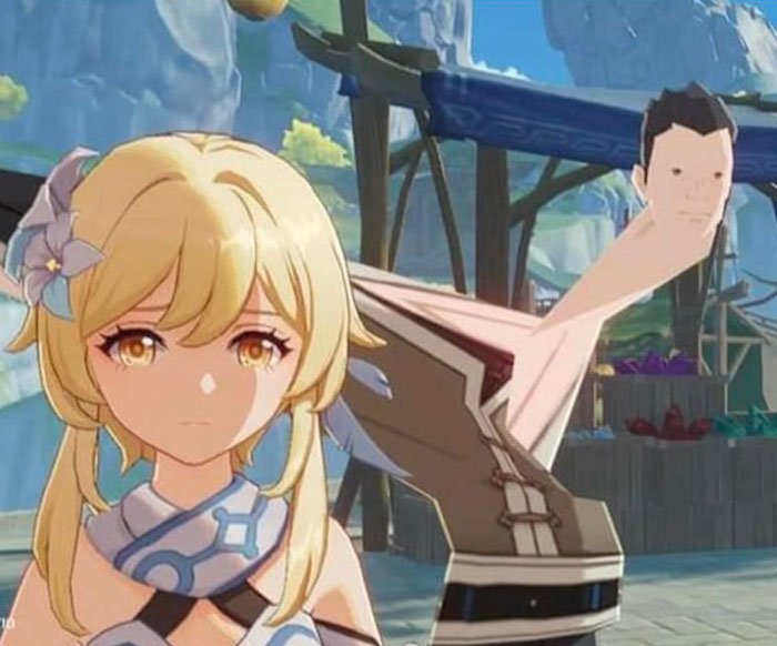 He Hates Having His View Being Blocked